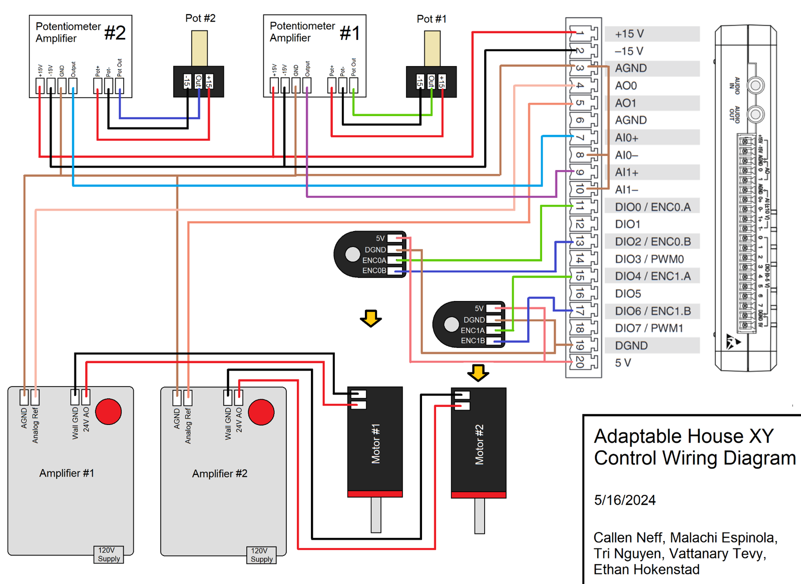XY control wiring diagram